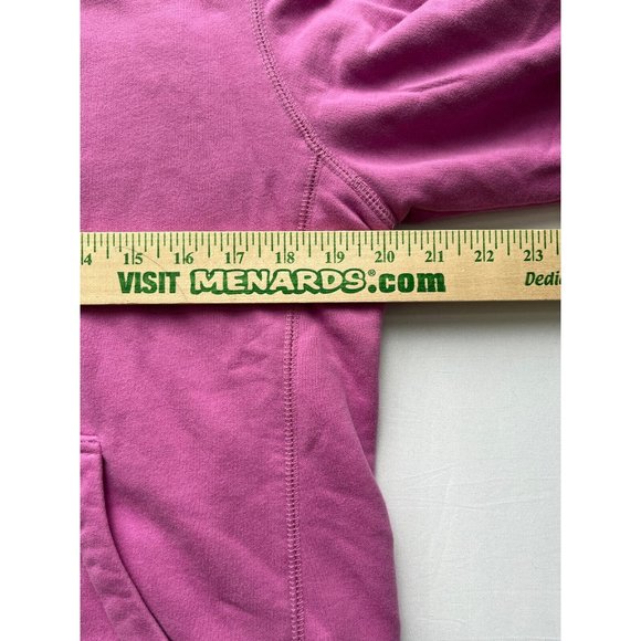 L.L. Bean Womens Jacket Large L Pink Faux Fur Lined Zip Long Sleeve Winter EE396 - Picture 10 of 11